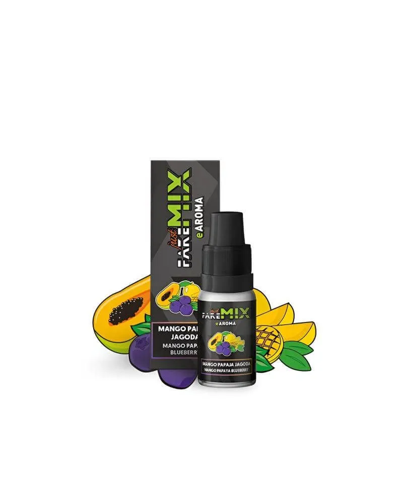 Just Fake Mix Mango Papaja Jagoda 10ml - Tropikalna Mieszanka