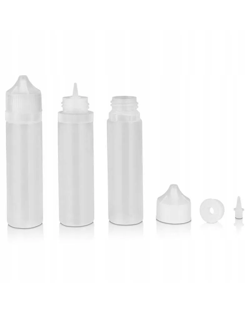 Butelka plastikowa z zakraplaczem 60 ml – idealna do przechowywania