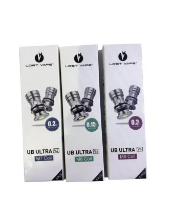 Cewki UB Ultra M8/M7/M6 od Lost Vape - Maksimum Smaku i Chmur