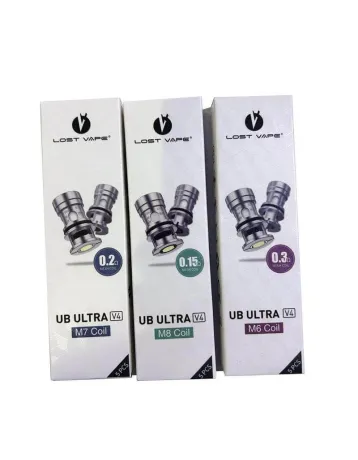 Cewki UB Ultra M8/M7/M6 od Lost Vape - Maksimum Smaku i Chmur