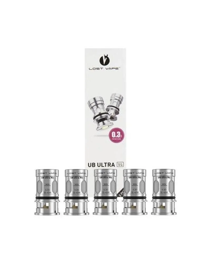 Cewki UB Ultra M8/M7/M6 od Lost Vape - Maksimum Smaku i Chmur