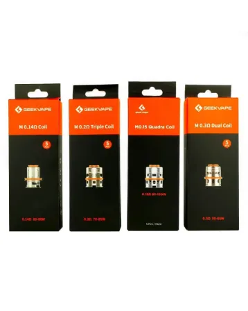 Grzałki Geekvape M Series - Rewolucja w chmurach