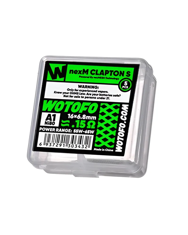 Siatka Clapton S od Wotofo - Wysoka Jakość Grzałki