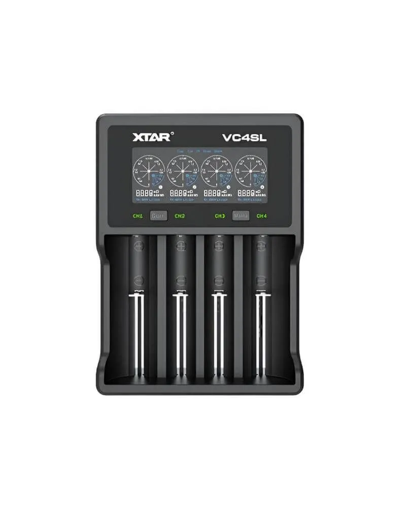 Ładowarka Czterokanałowa XTAR VC4SL - Uniwersalna i Inteligentna