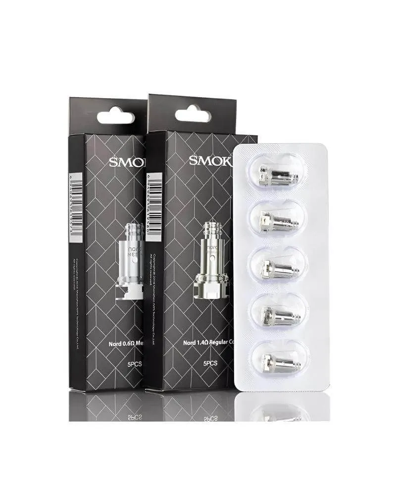 Grzałki SMOK Nord - klucz do intensywnego smaku i obfitych chmur.