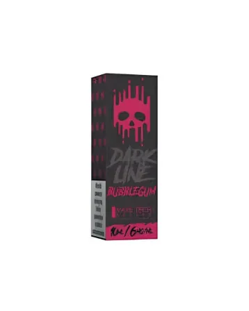 Liquid Dark Line Bubble Gum 10ml - Smak Dzieciństwa