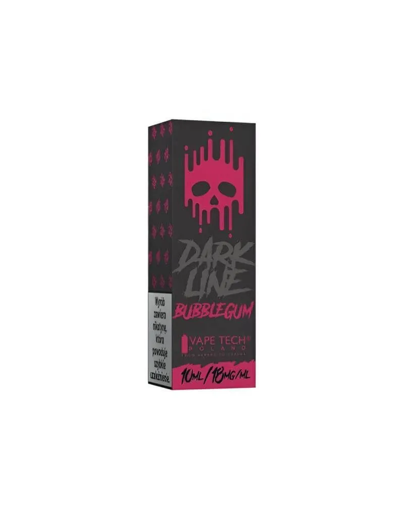 Liquid Dark Line Bubble Gum 10ml - Smak Dzieciństwa