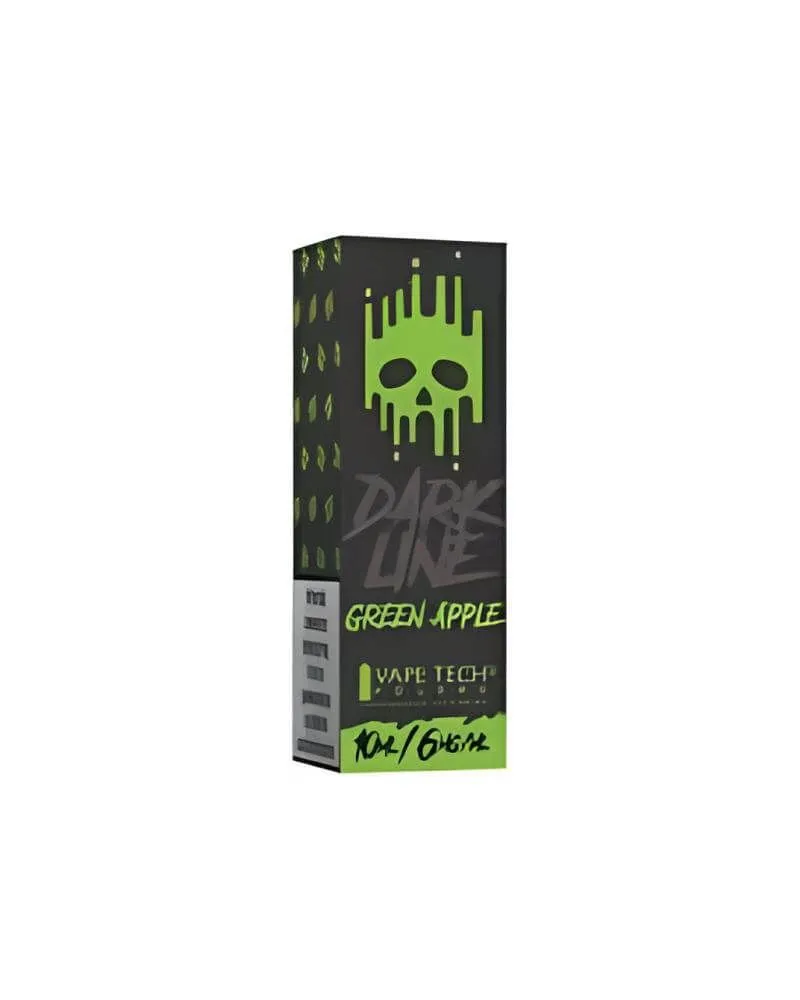 Liquid Dark Line Green Apple 10ml - Świeżość Jabłek