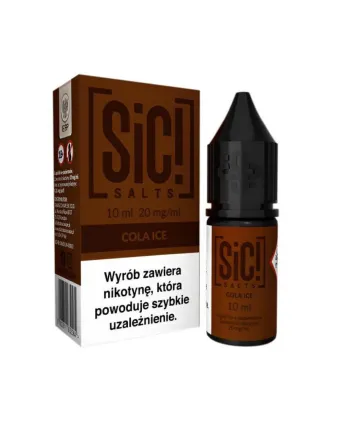 SIC! Salts Cola Ice 20 mg - Orzeźwiający Smak Coli z Lodem