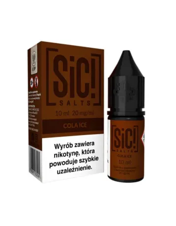 SIC! Salts Cola Ice 20 mg - Orzeźwiający Smak Coli z Lodem
