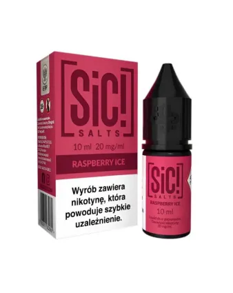 SIC! Salts Raspberry Ice 20 mg - Orzeźwiające Soczyste Maliny