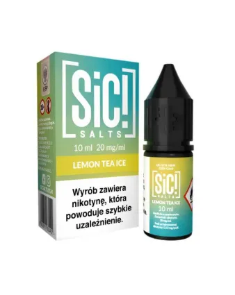 SIC! Salts Lemon Tea Ice 20 mg - Orzeźwiająca Cytrynowa Herbata