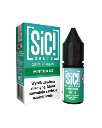 SIC! Salts Mint Tea Ice 20 mg - Orzeźwiająca Herbata Miętowa