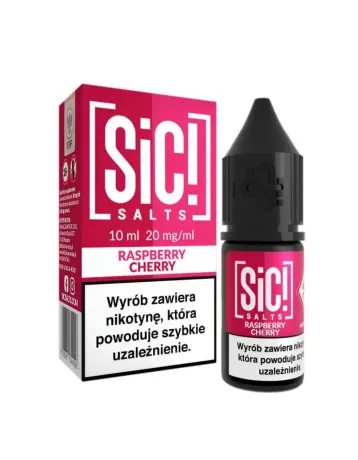 Sic! Salts Duplex 10 ml Raspberry Cherry 20 mg – malina i wiśnia