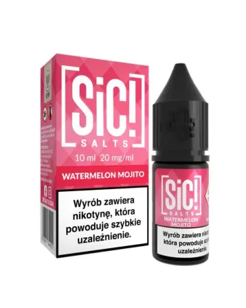 Sic! Salts Mojito 10 ml Watermelon Mojito 20 mg – arbuzowe mojito