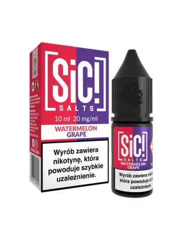 Sic! Salts Duplex Watermelon Grape 20 mg – soczysty arbuz i winogron!