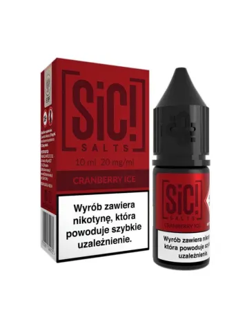 Sic! Salts Simplex Cranberry Ice 20 mg – żurawina z orzeźwieniem!