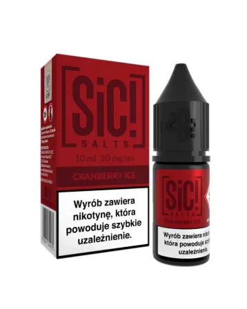 Sic! Salts Simplex Cranberry Ice 20 mg – żurawina z orzeźwieniem!
