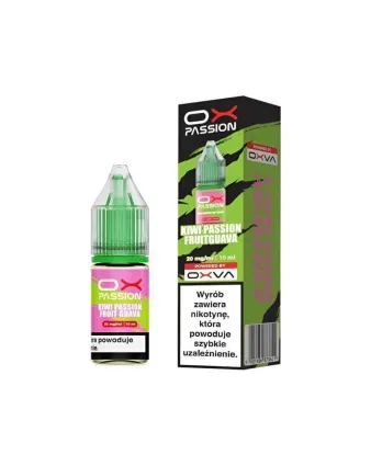 OX Passion Salt Kiwi Passion Fruit Guava 10 ml – egzotyczna podróż