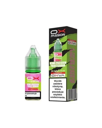 OX Passion Salt Kiwi Passion Fruit Guava 10 ml – egzotyczna podróż