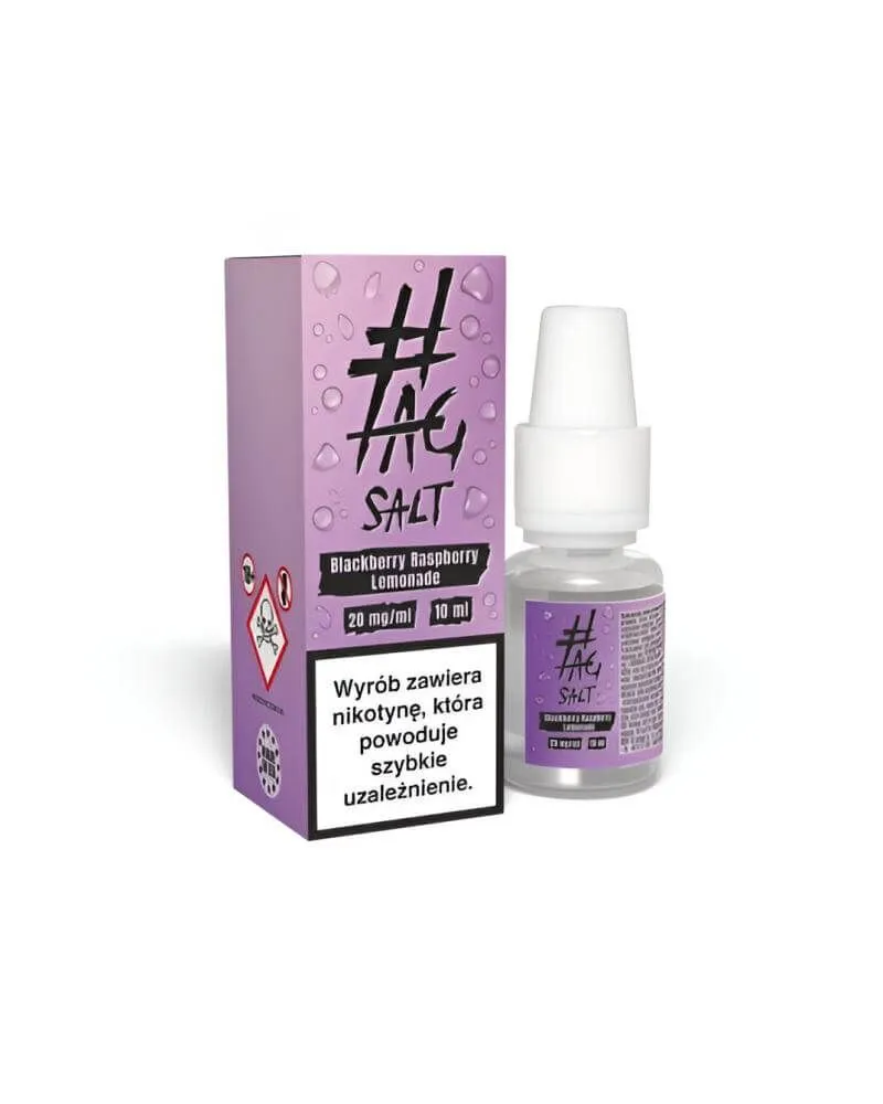 #TAG SALT Drinks Blackberry Raspberry Lemonade 10ml 20mg – słodycz!