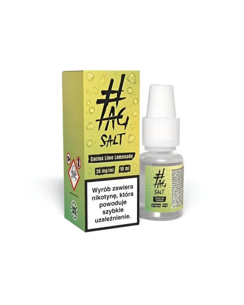 #TAG SALT Drinks Cactus Lime Lemonade 10ml 20mg – egzotyczna świeżość