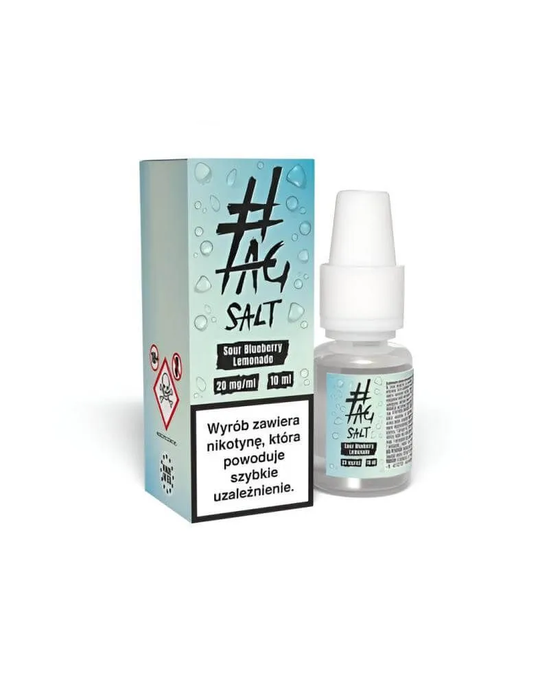 #TAG Salt Blueberry Lemonade 10ml 20mg – słodka jagoda i orzeźwienie
