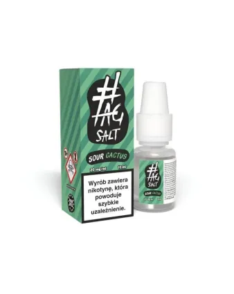 Liquid #TAG SALT Sour Cactus 10ml 20mg - Egzotyczna Świeżość