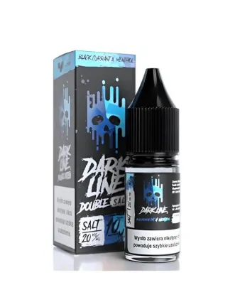 Dark Line Double Salt Blackcurrant Menthol 10ml – Owocowa świeżość