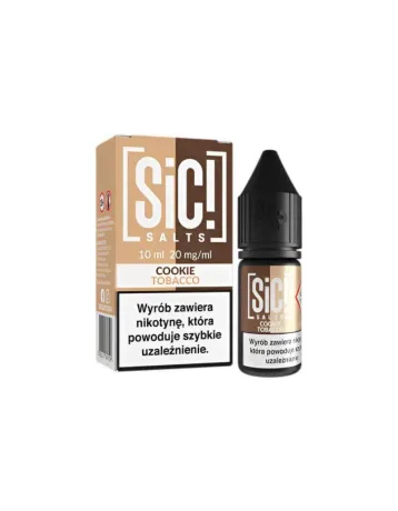 SIC! Salts Duplex Cookie Tobacco 10 ml – kremowo‑tytoniowa przyjemność