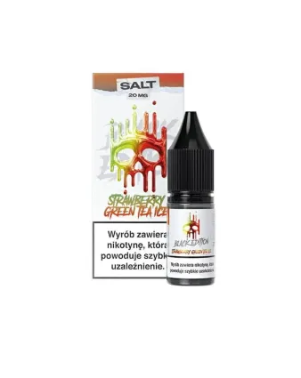 Dark Line Black Edition 10ml Strawberry Green Tea Ice - Soczysty Smak