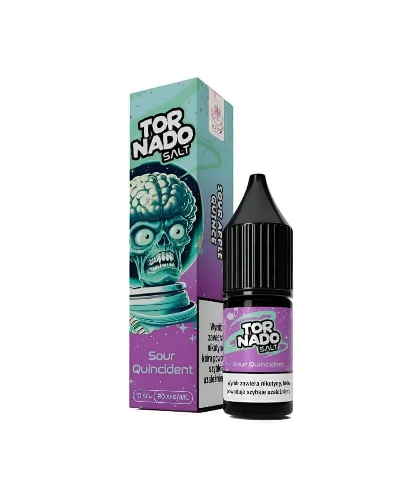 Tornado Salt Sour Quincident 10ml 20mg – Kwaśne Orzeźwienie!