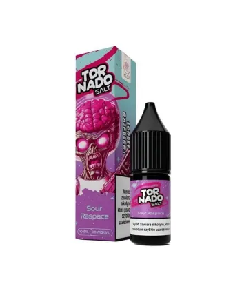Tornado Salt Sour Raspace 10ml 20mg – Malinowe Orzeźwienie