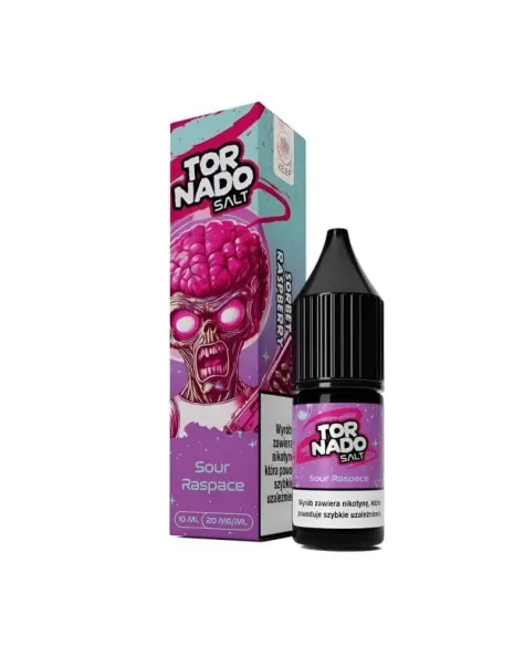 Tornado Salt Sour Raspace 10ml 20mg – Malinowe Orzeźwienie