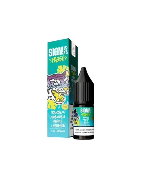 SIGMA FRESH Oranżada Niebieskie Owoce & Hibiskus 10 ml - Spróbuj!