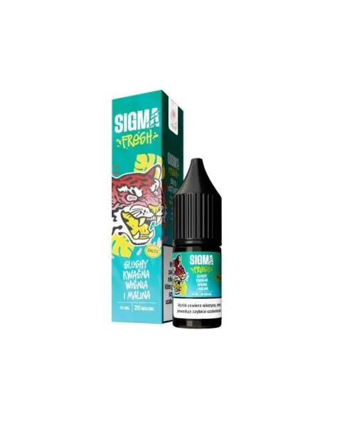 SIGMA FRESH Slushy Kwaśna Wiśnia & Malina 10 ml - Orzeźwiające Slushy