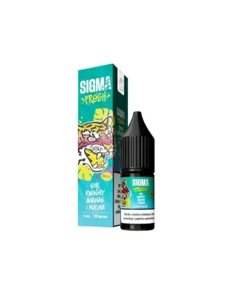 SIGMA FRESH Sok Kwaśny Ananas & Malina 10 ml - Doskonały Duet!