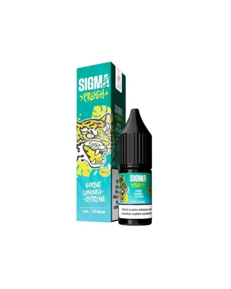 SIGMA FRESH Sorbet Limonka‑Cytryna 10 ml - Orzeźwienie Cytrusami