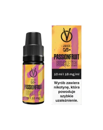 Vbar Vjuice Go Passionfruit Bubble Tea – tropikalny deserek