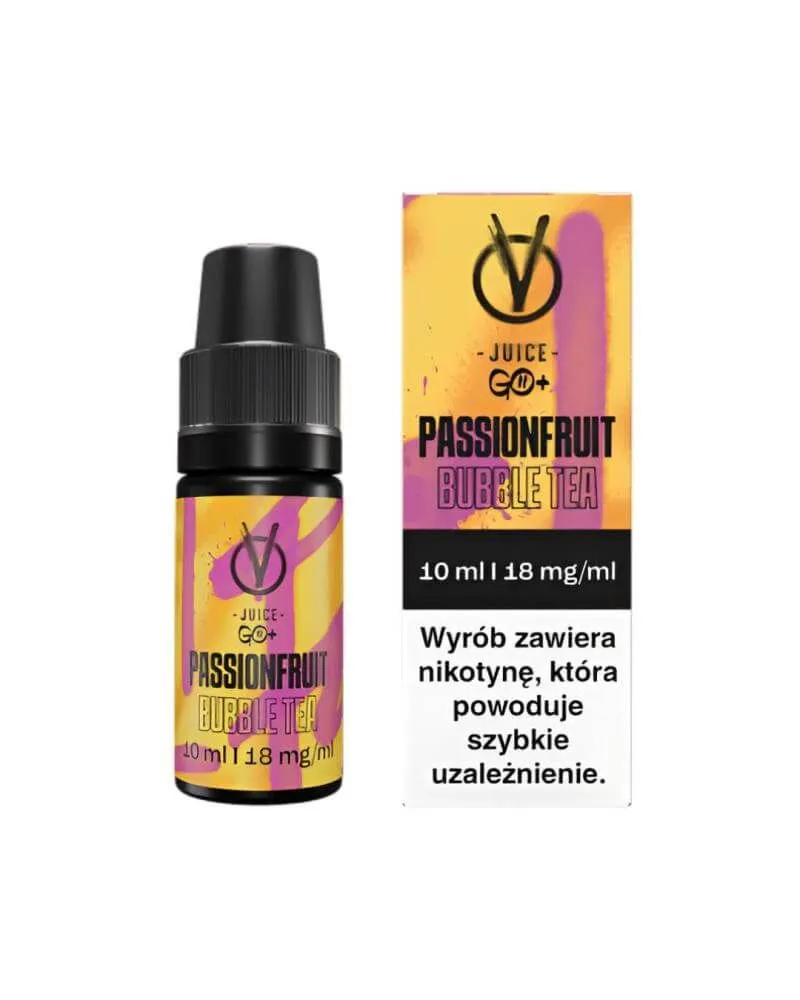 Vbar Vjuice Go Passionfruit Bubble Tea – tropikalny deserek