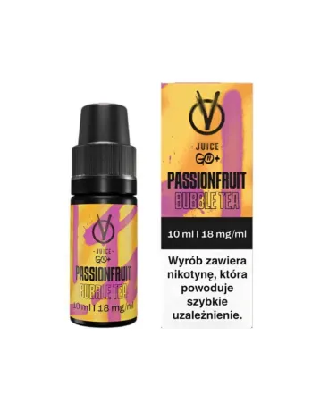 Vbar Vjuice Go Passionfruit Bubble Tea – tropikalny deserek