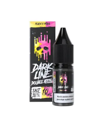 Dark Line Double Salt Peach Pitaya 10ml - brzoskwinia & pitaja