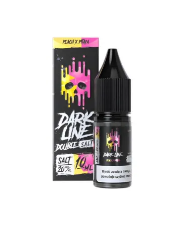 Dark Line Double Salt Peach Pitaya 10ml - brzoskwinia & pitaja