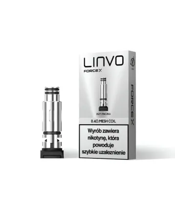 Grzałka LINVO VBAR Force – 0.4 Ω / 0.6 Ω / 0.8 Ω do wyboru