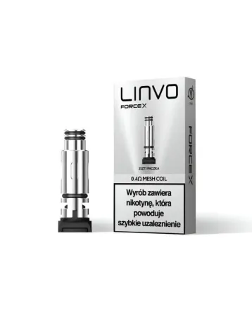 Grzałka LINVO VBAR Force – 0.4 Ω / 0.6 Ω / 0.8 Ω do wyboru