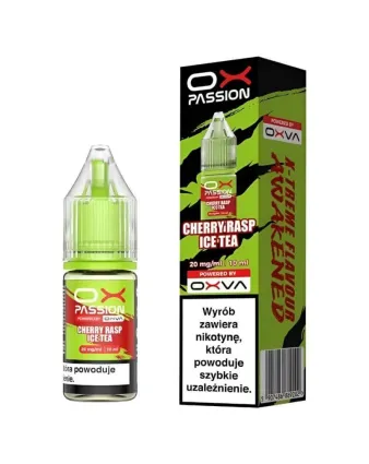 OXVA Cherry Rasp Ice Tea 10ml 20mg – owocowe orzeźwienie