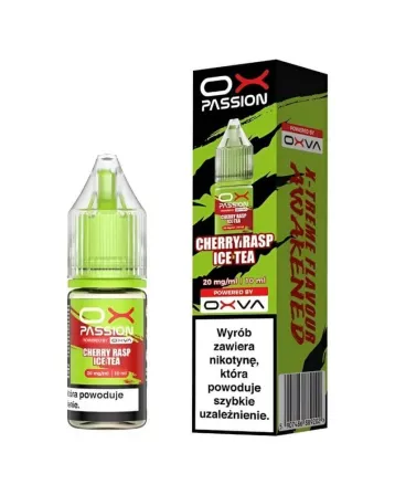 OXVA Cherry Rasp Ice Tea 10ml 20mg – owocowe orzeźwienie