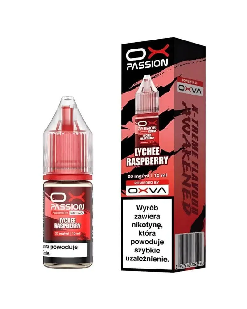 Lychee Raspberry Salt 10ml 20mg – lekko słodki egzotyk