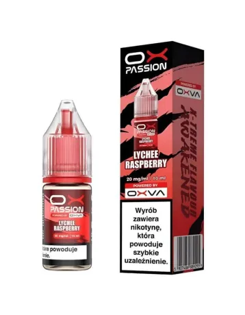 Lychee Raspberry Salt 10ml 20mg – lekko słodki egzotyk