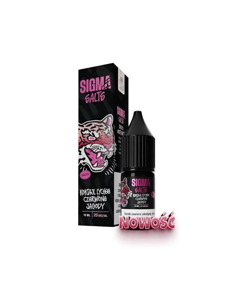 SIGMA Lychee Czerwone Jagody 10 ml 20 mg – egzotyczna owocowa nuta